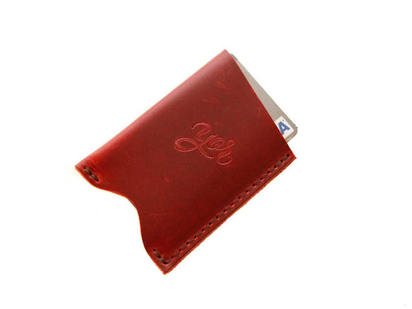 Wine Red Wallet, Red Card Holder Wallet