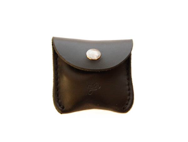 Black coin outlet pouch