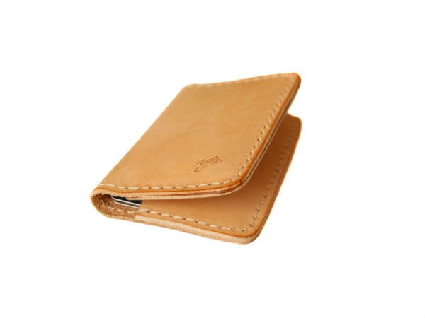 Card Wallet - Vegetable Tanned Leather YOR leather