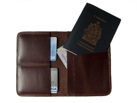 Passport Wallet — Chocolate