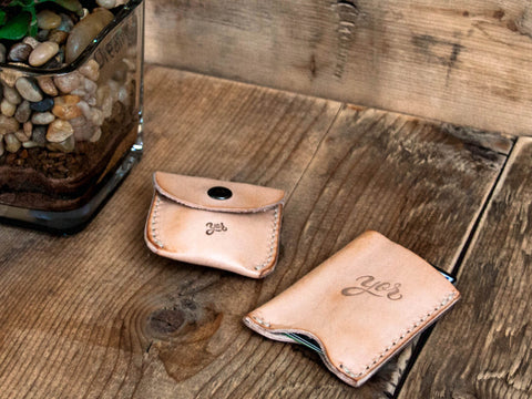 Card Sleeve - Vegetable Tanned