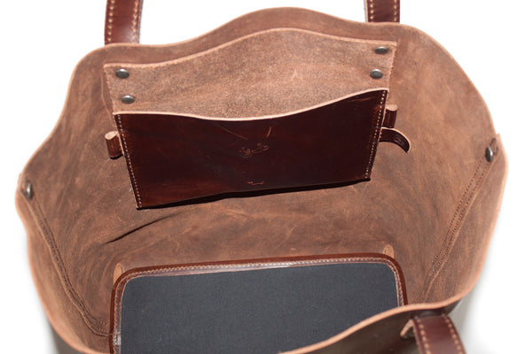 Calgary Classic Tote- Chocolate