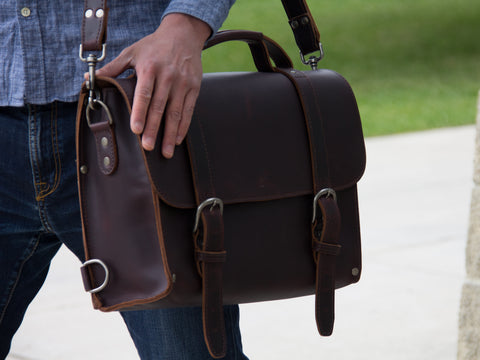 Briefcase — Chocolate