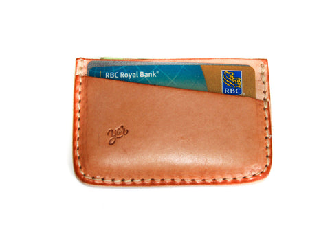 Front Pocket Wallet- Vegetable Tanned