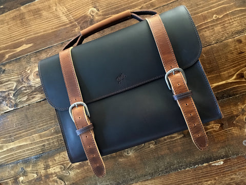 Slim Briefcase Chocolate