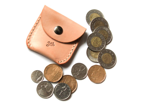 Coin Pouch - Vegetable Tanned