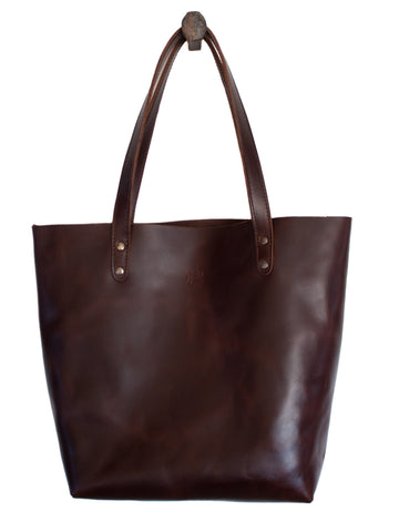 Calgary Classic Tote- Chocolate