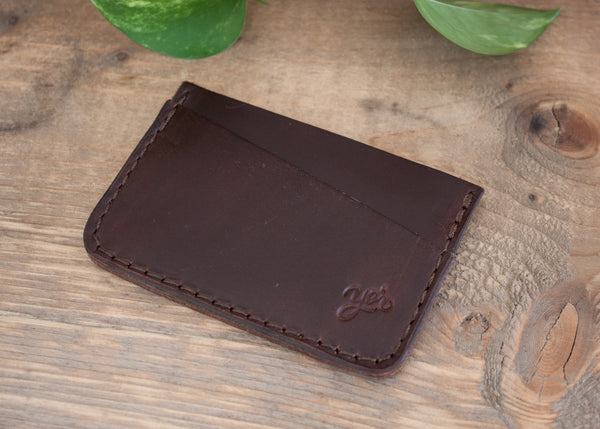 Front Pocket Wallet- Chocolate