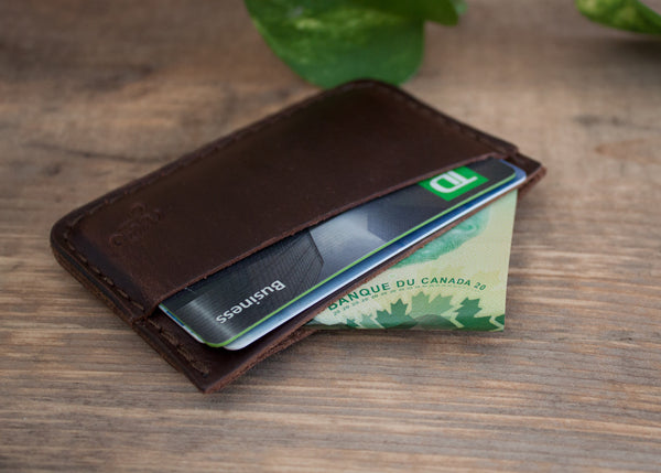 Front Pocket Wallet- Chocolate