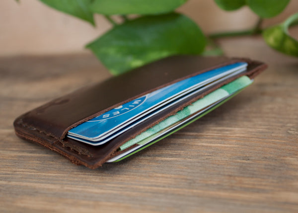 Front Pocket Wallet- Chocolate