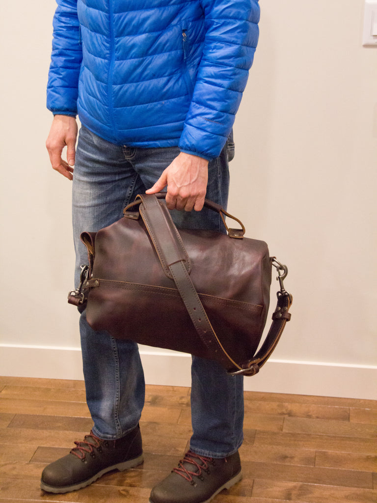 Mini duffle best sale