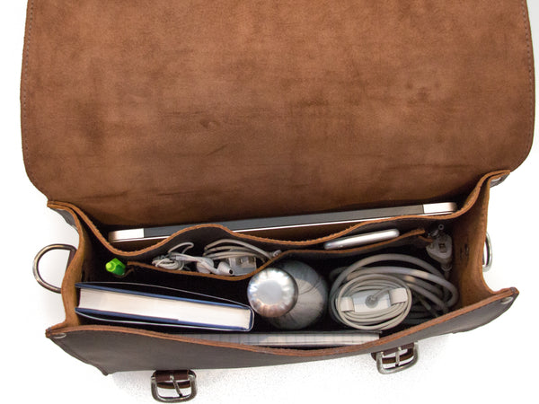 Briefcase — Chocolate