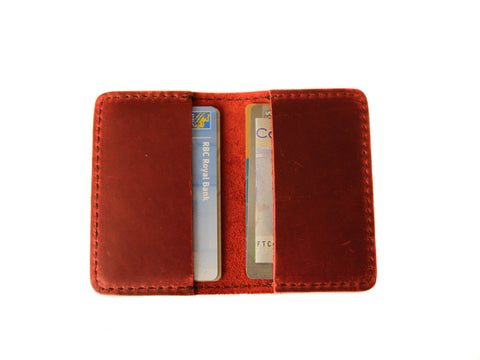 Card Wallet - Red Wine