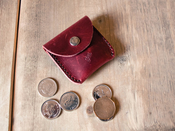 Coin Pouch - Red Wine